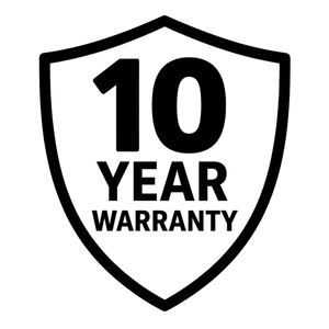 10-Year Warranty Shield Icon – Colored PPF Protection Guarantee by WrapState