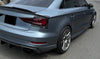 Tinted tail lights on Audi sedan by WrapState – custom taillight tint installation for sleek, aggressive styling in NJ and Florida